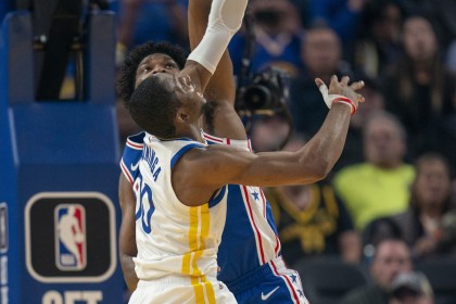 “地库”组合？记者模拟：勇士换来恩比德 送出库明加等3将+2首轮